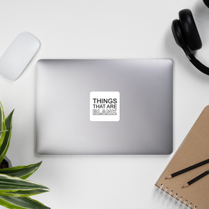 Things That Are Blank Stickers